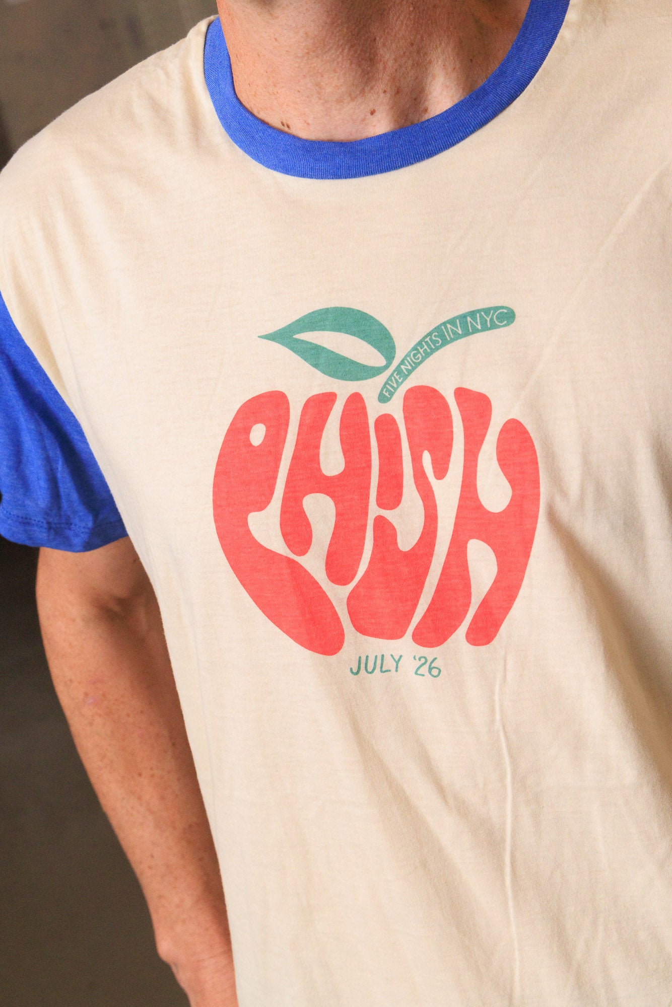 Big Apple The Garden July 2026 Ringer Tee – Phish Dry Goods