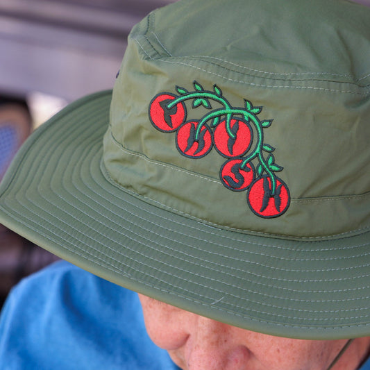 Homegrown Tomatoes Nylon Bucket Hat