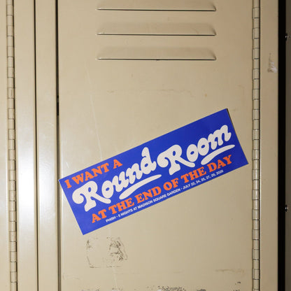 Round Room The Garden 2026 Bumper Sticker