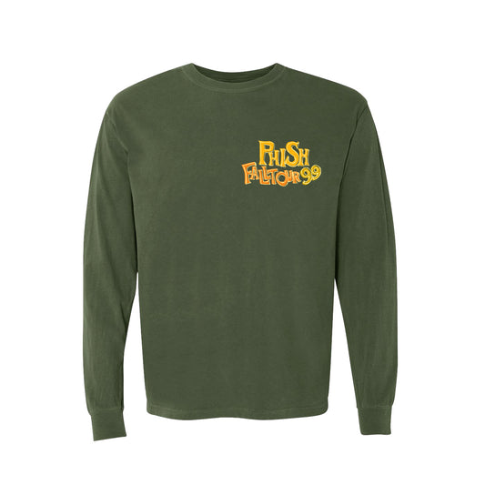 Leaves Fall Tour 99 Long Sleeve Tee Shirt