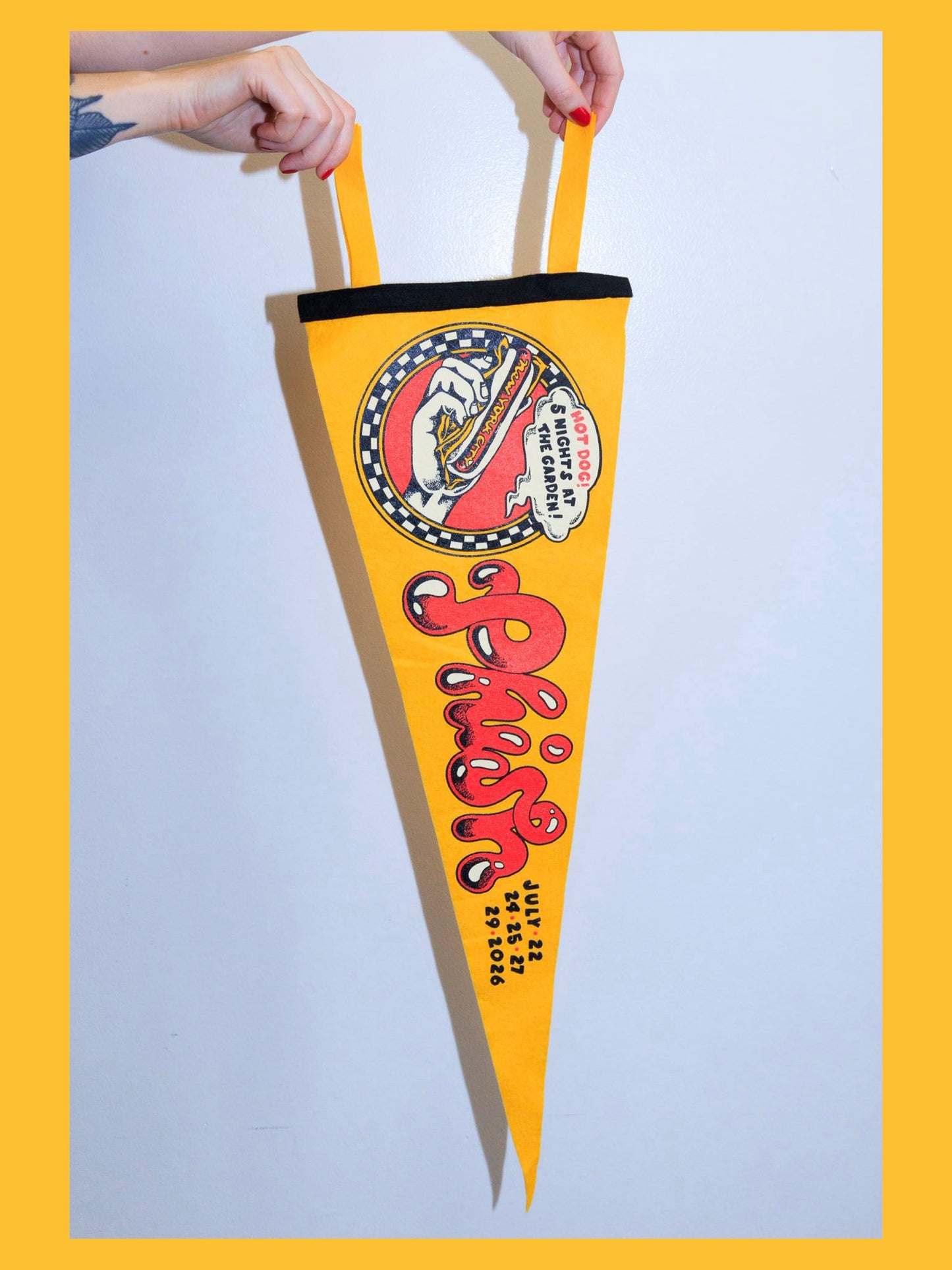 Hot Dog! Phish x Oxford Pennant Classic Pennant