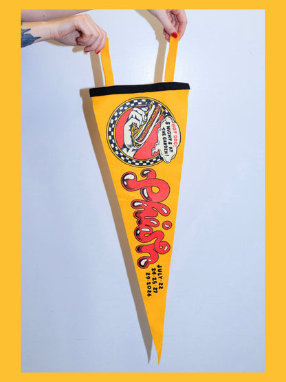 Hot Dog! Phish x Oxford Pennant Classic Pennant