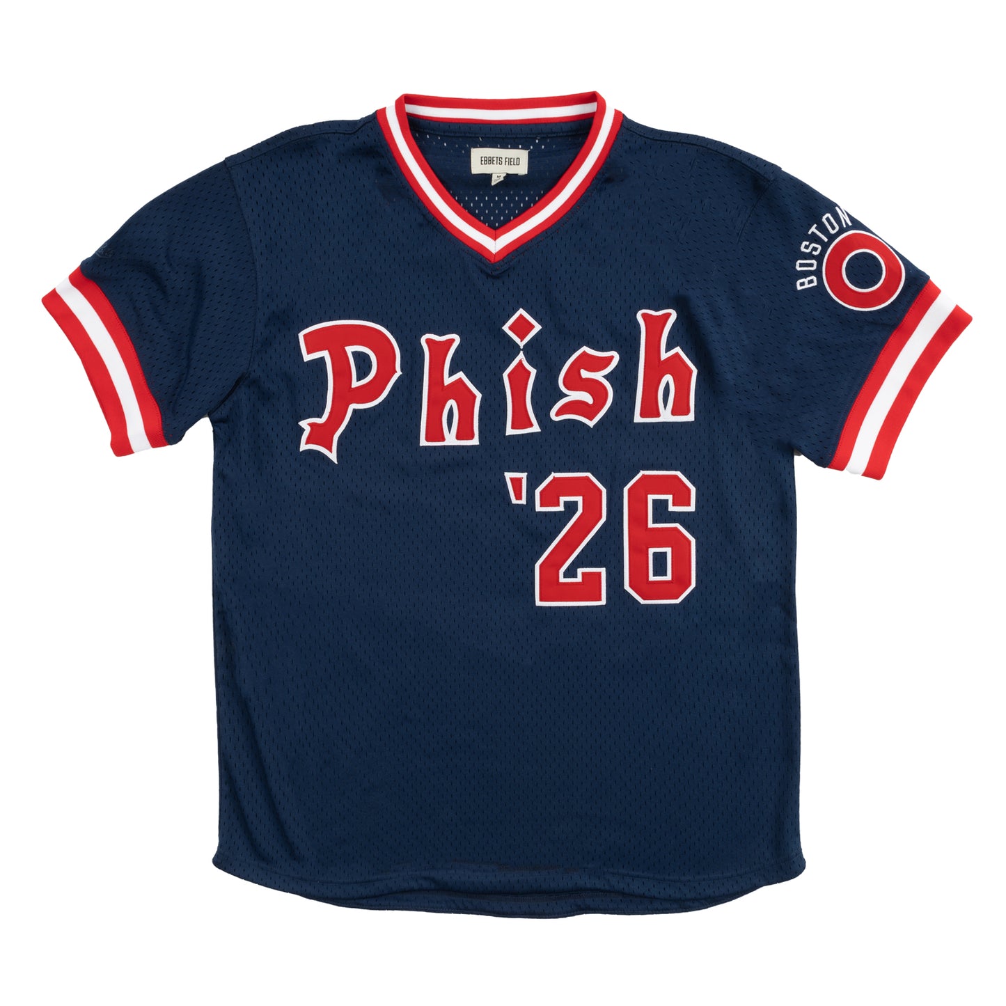 Phish x Ebbets Field Fenway V-Neck Mesh Jersey