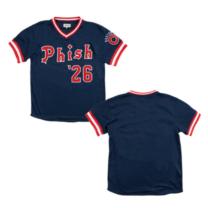 Phish x Ebbets Field Fenway V-Neck Mesh Jersey