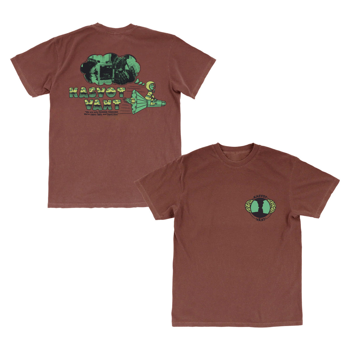 Kasvot Växt Outlive Our Brains Tee