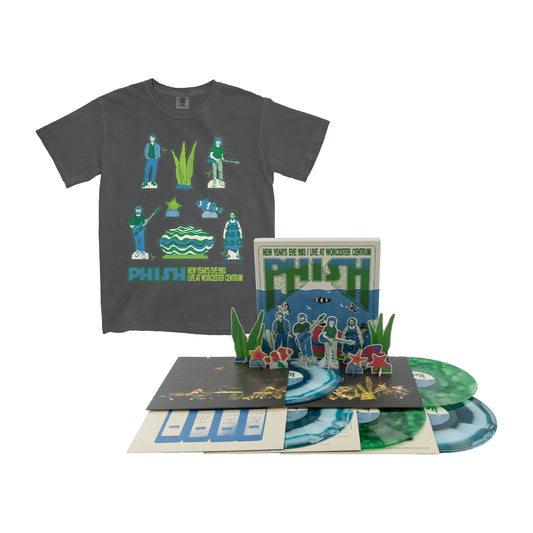 New Year’s Eve 1993 Live At Worcester Centrum 5-LP Vinyl Box Set + Tee