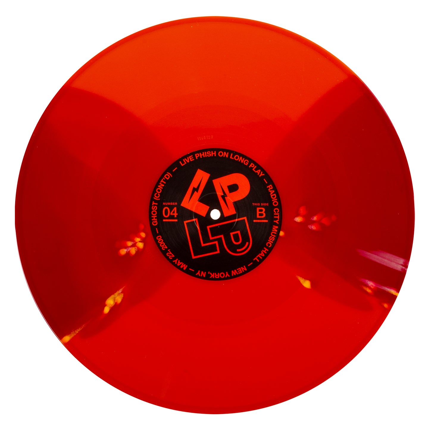 LP on LP 04: "Ghost" 5/22/00 Vinyl [Radio City Curtain Pressing]