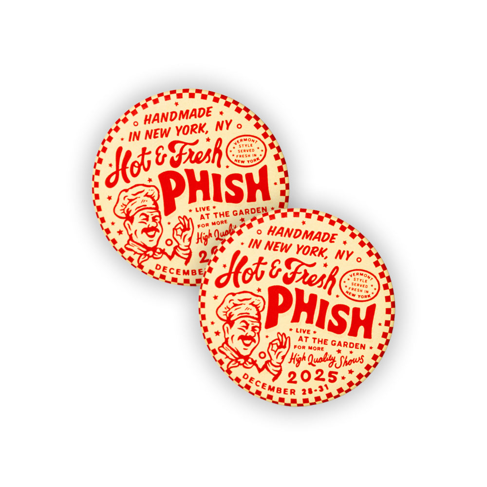 Mama Mia! New Year's Run '25 Button