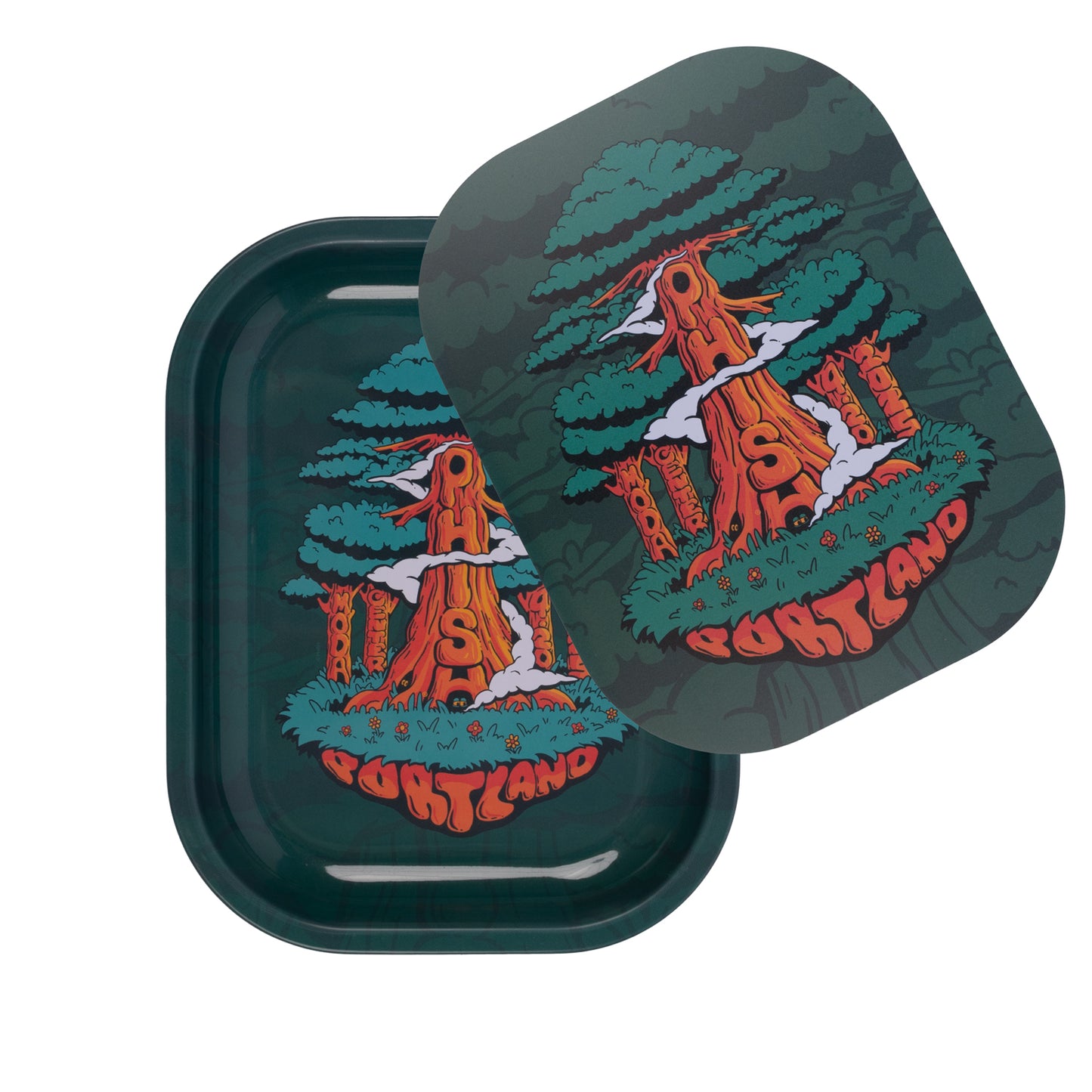 Portland Rolling Tray with Lid