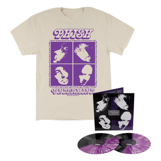 Phish Undermind 2-LP Vinyl + Tomorrow's Song Tee