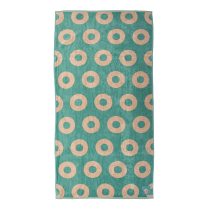 Donut Jacquard Beach Towel
