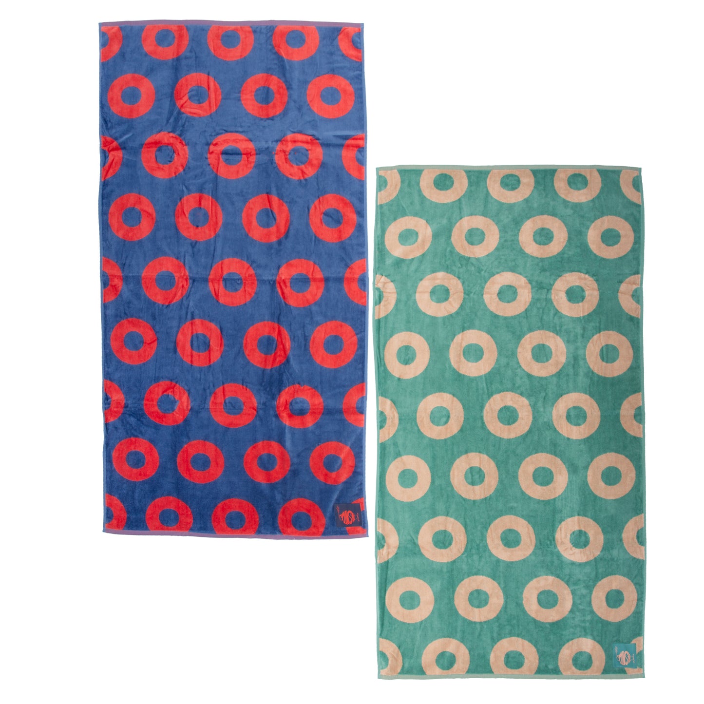 Donut Jacquard Beach Towel