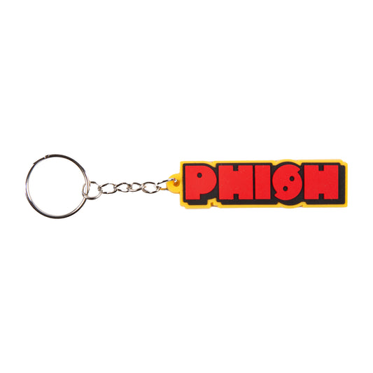 Phish Arcade Wordmark PVC Keychain