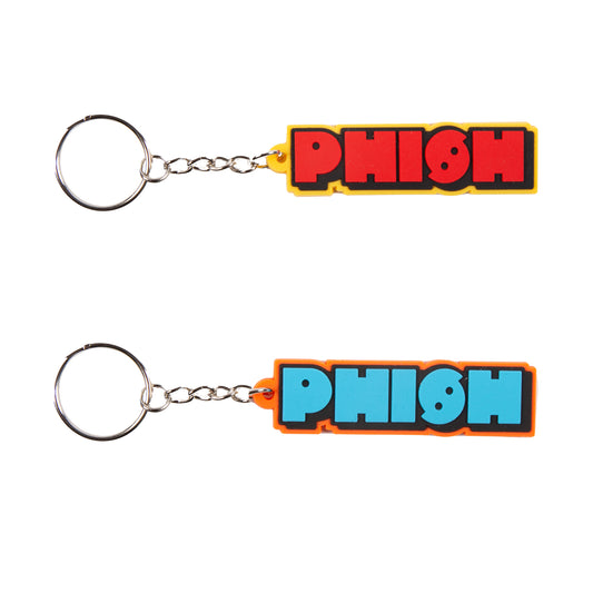 Phish Arcade Wordmark PVC Keychain