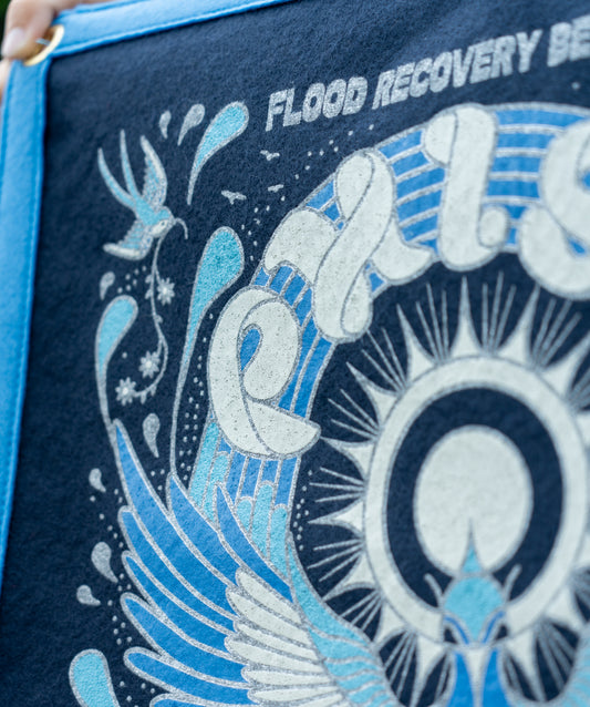 Oxford Pennant x Phish Water Phoenix Rising Camp Flag