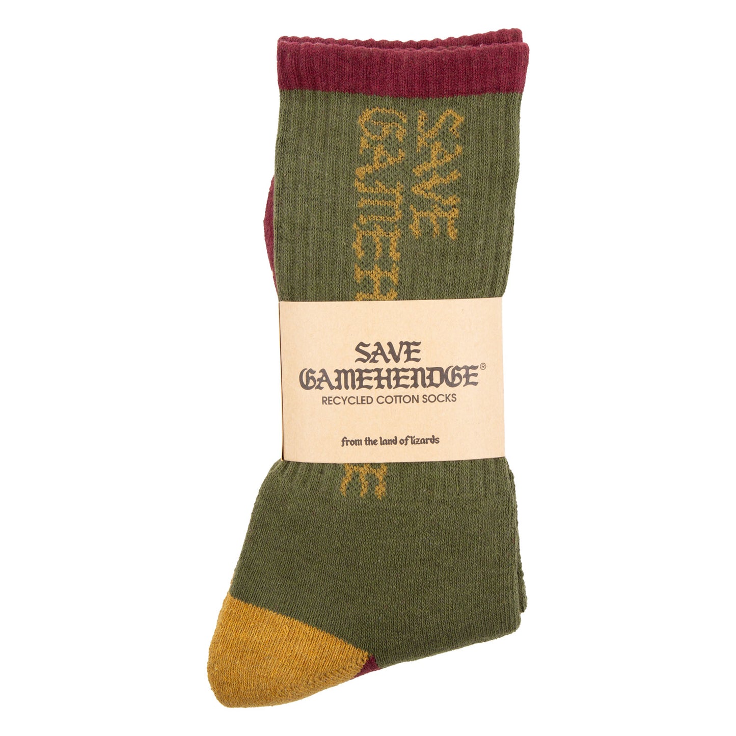 Save Gamehendge Recycled Cotton Socks