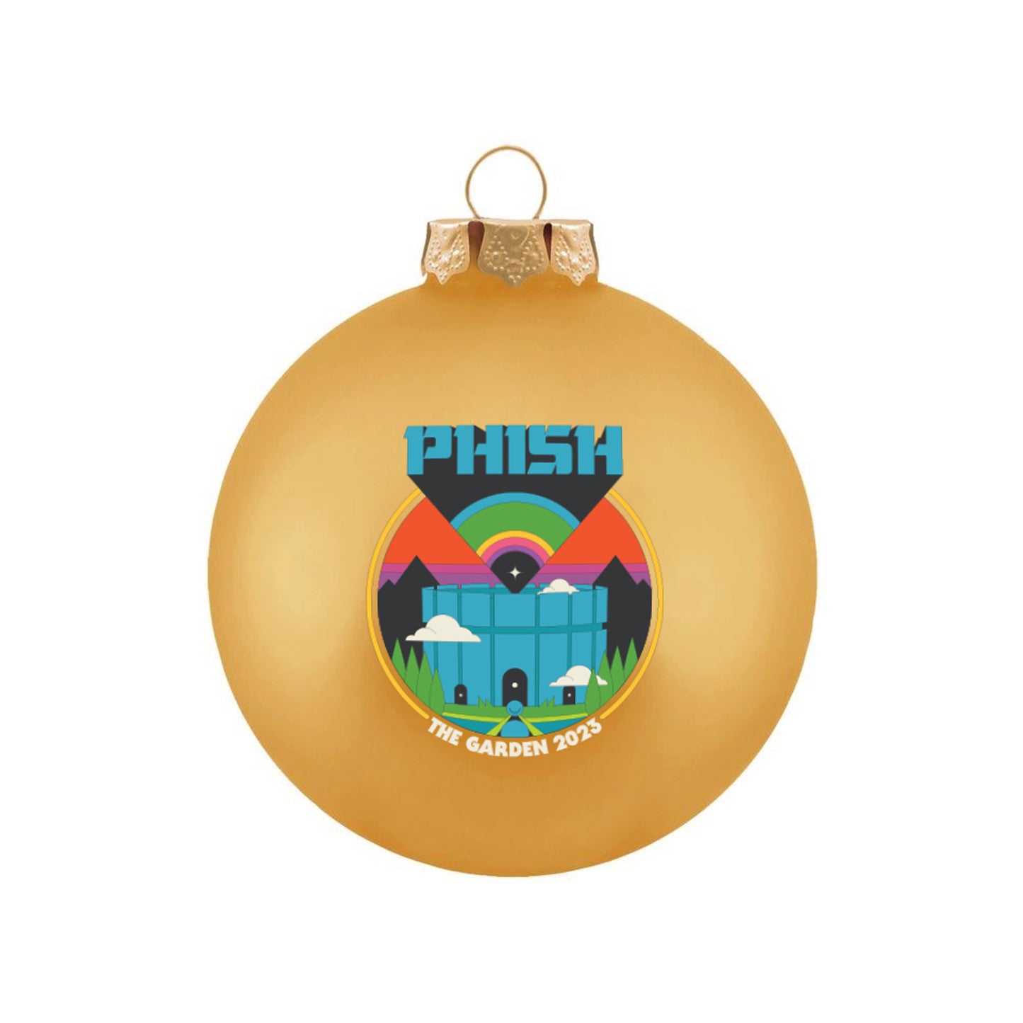 MSG Starburst Event Glass Ornament