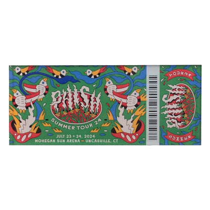 Summer Tour Ticket Magnets