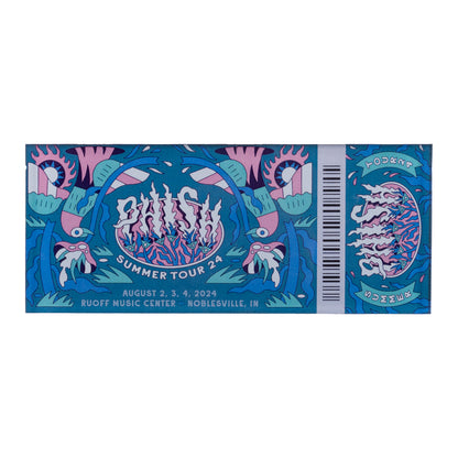 Summer Tour Ticket Magnets