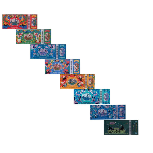 Summer Tour Ticket Magnets