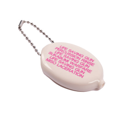 Life Saving Gun Coin Pouch Keychain