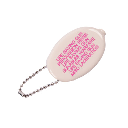 Life Saving Gun Coin Pouch Keychain