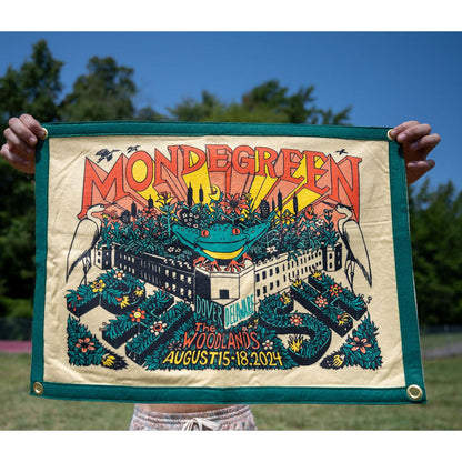 Pollock Egrets Mondegreen x Oxford Pennant Banner