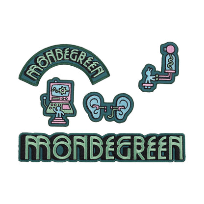 Phish Embroidered Mondegreen Patches
