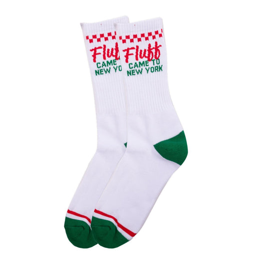 Fluff Came to New York Socks