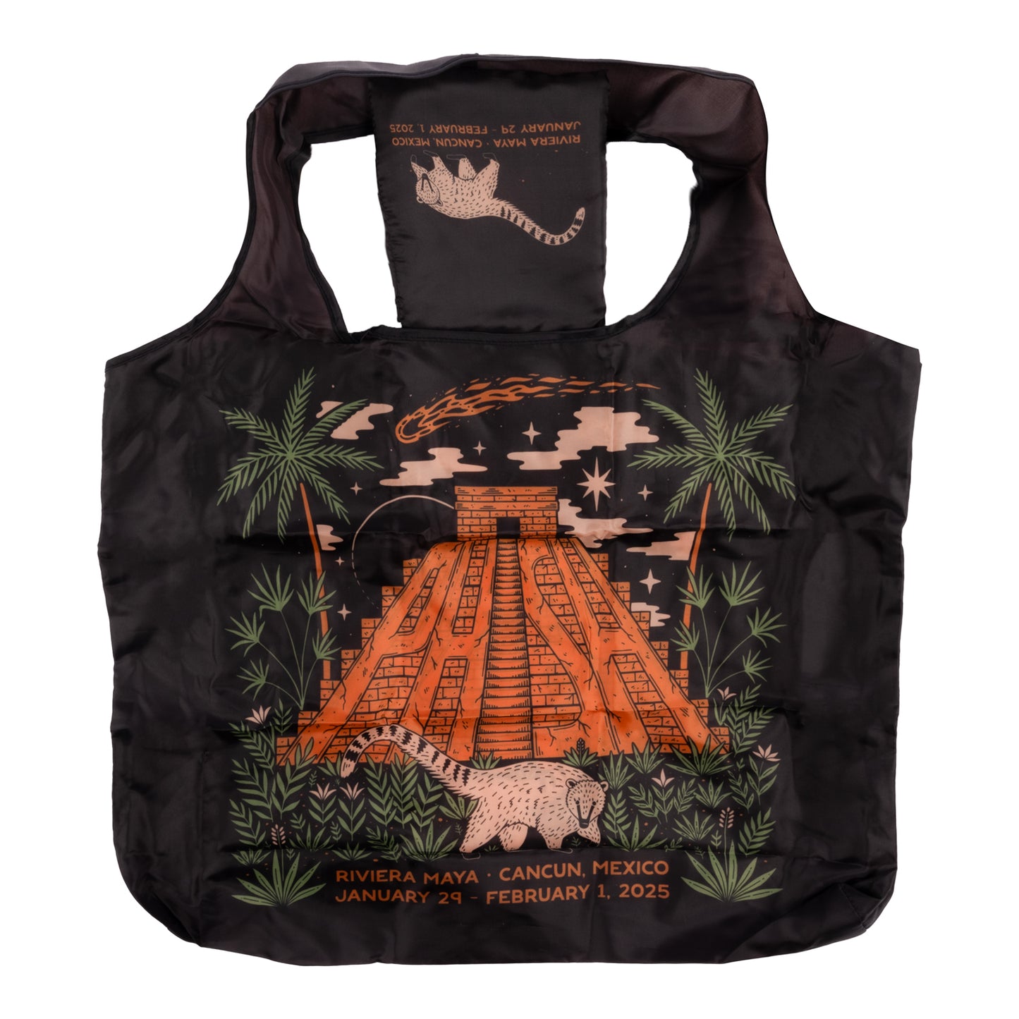 Coati Asteroid Discovery Self Packing Tote Bag