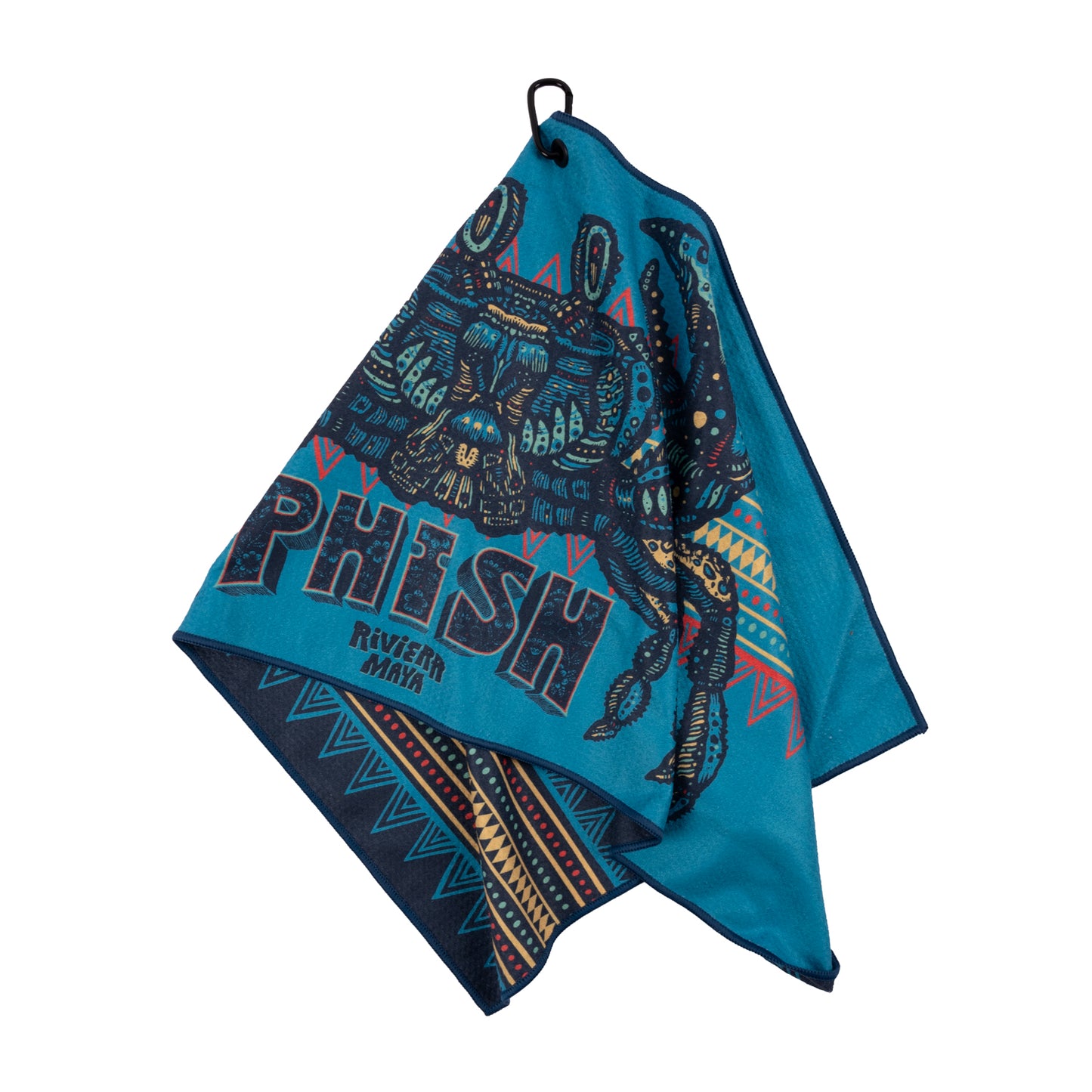 Crab Riviera Maya Sports Towel w/ Grommet