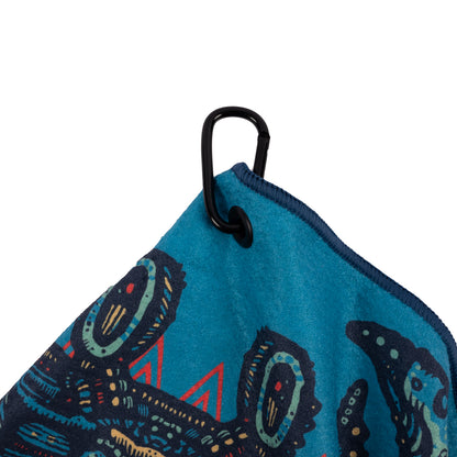 Crab Riviera Maya Sports Towel w/ Grommet