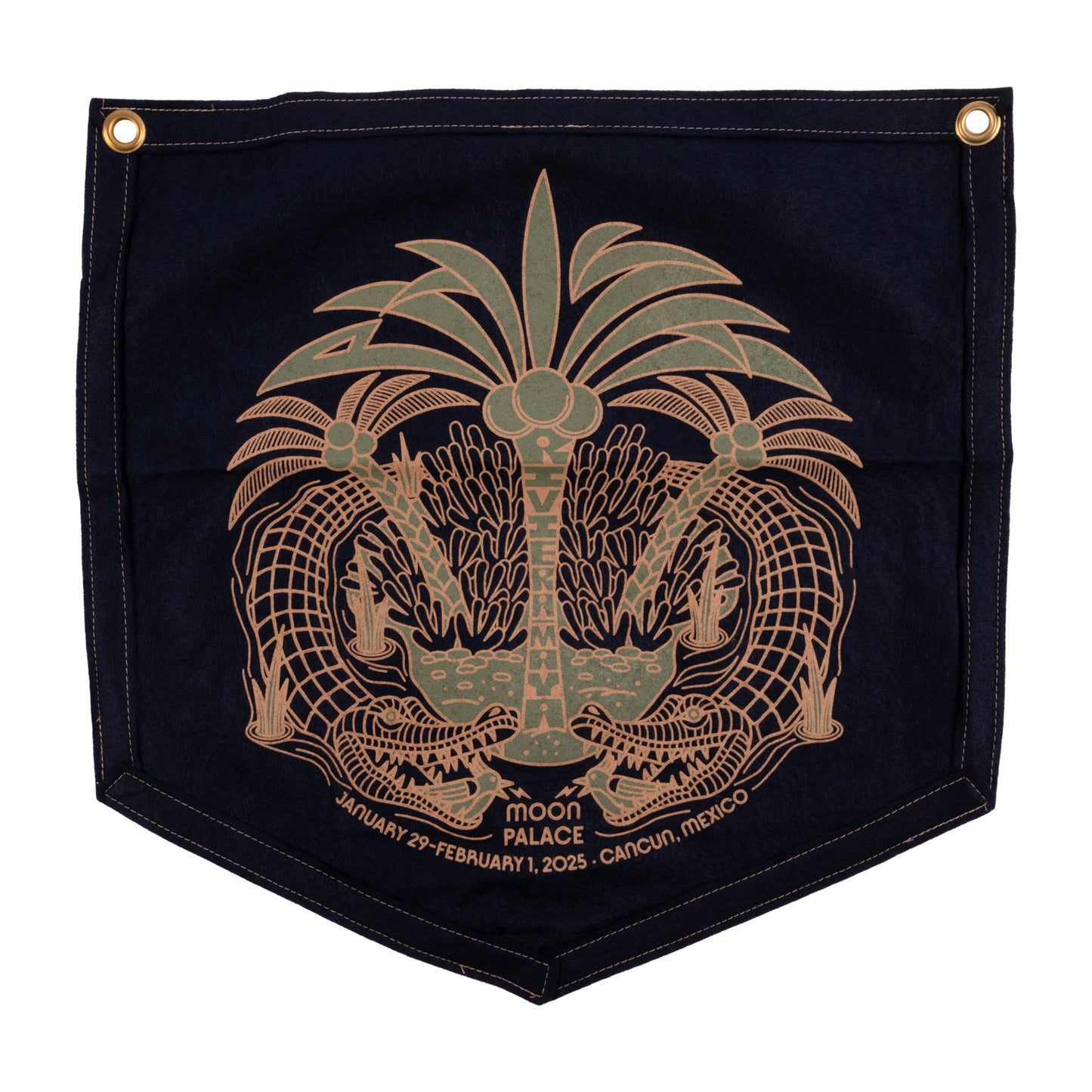 Coconut Jaws Gator LE Oxford Banner