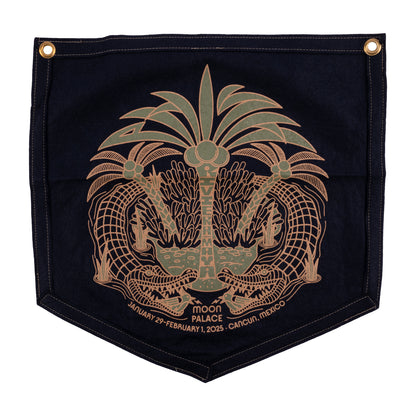 Coconut Jaws Gator LE Oxford Banner