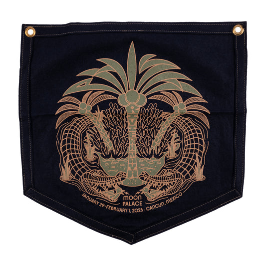 Coconut Jaws Gator LE Oxford Banner