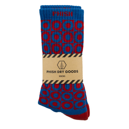 Atomic Fish Donut Socks