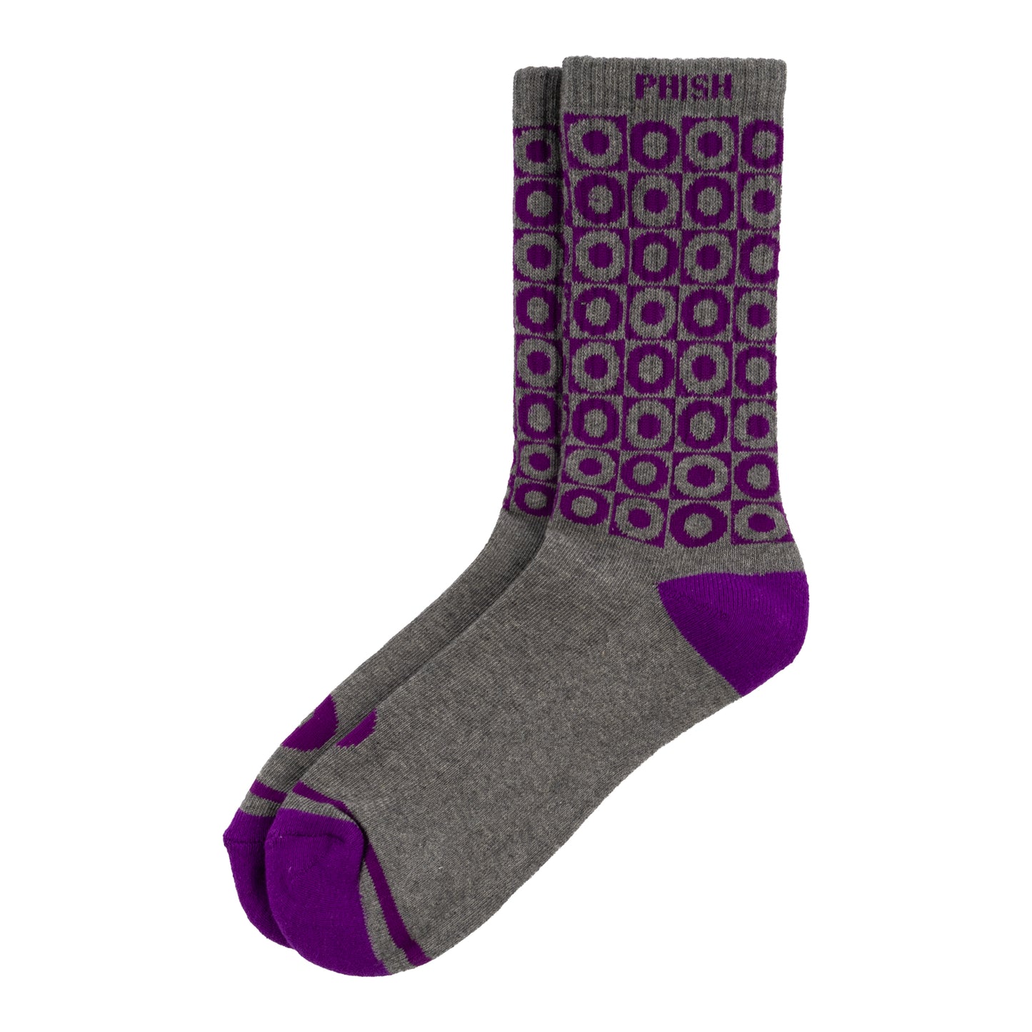 Atomic Fish Donut Socks