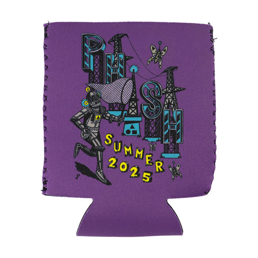 Summer Tour 2025 Pollock Robot Butterfly Can Cooler