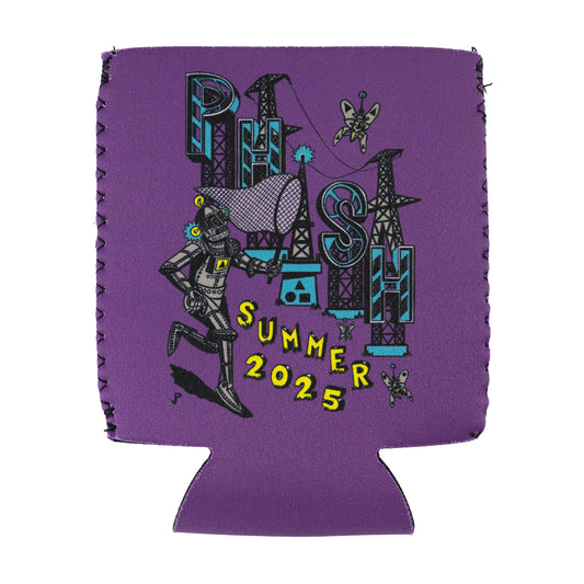 Summer Tour 2025 Pollock Robot Butterfly Can Cooler