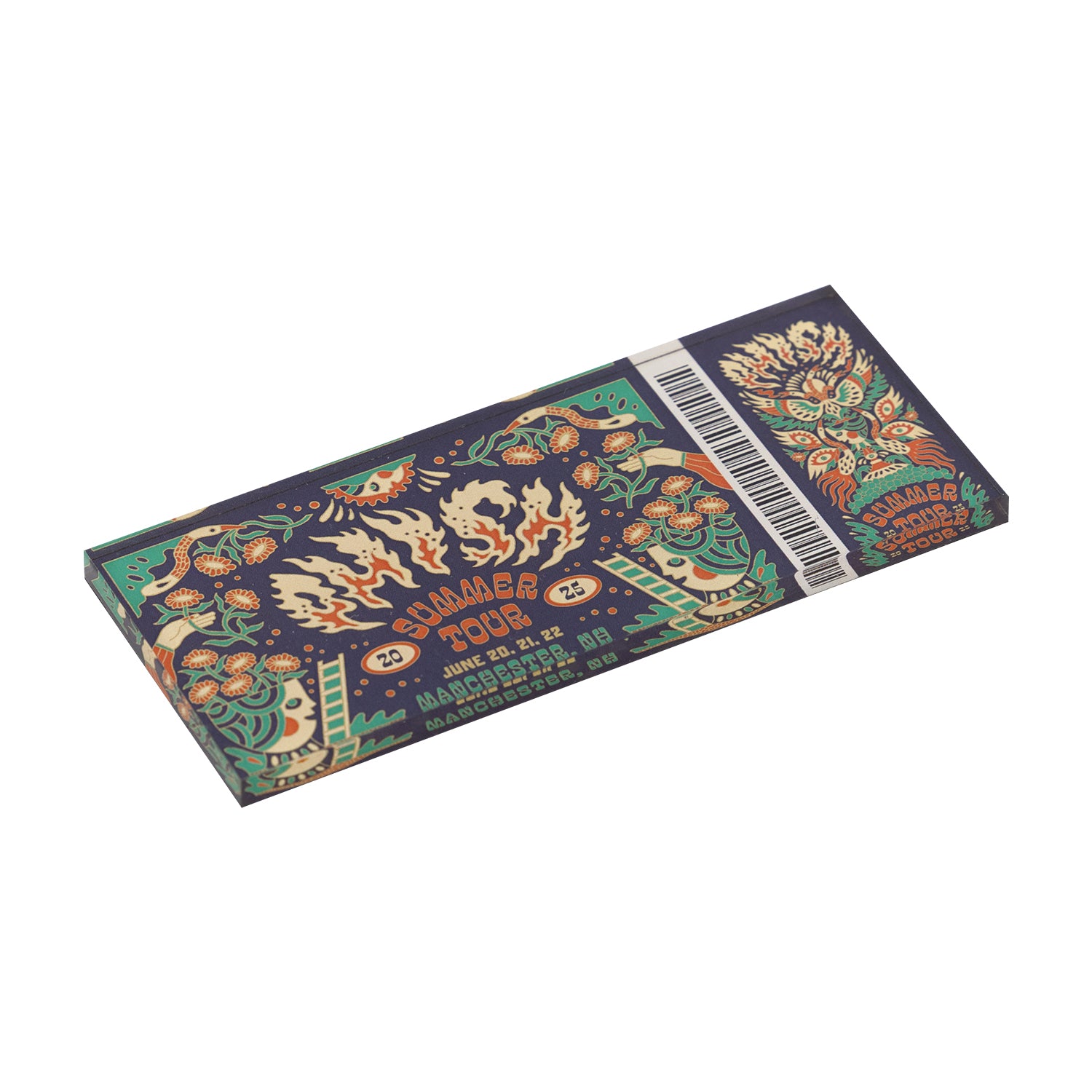 Summer Tour 2025 Ticket Magnets – Phish Dry Goods