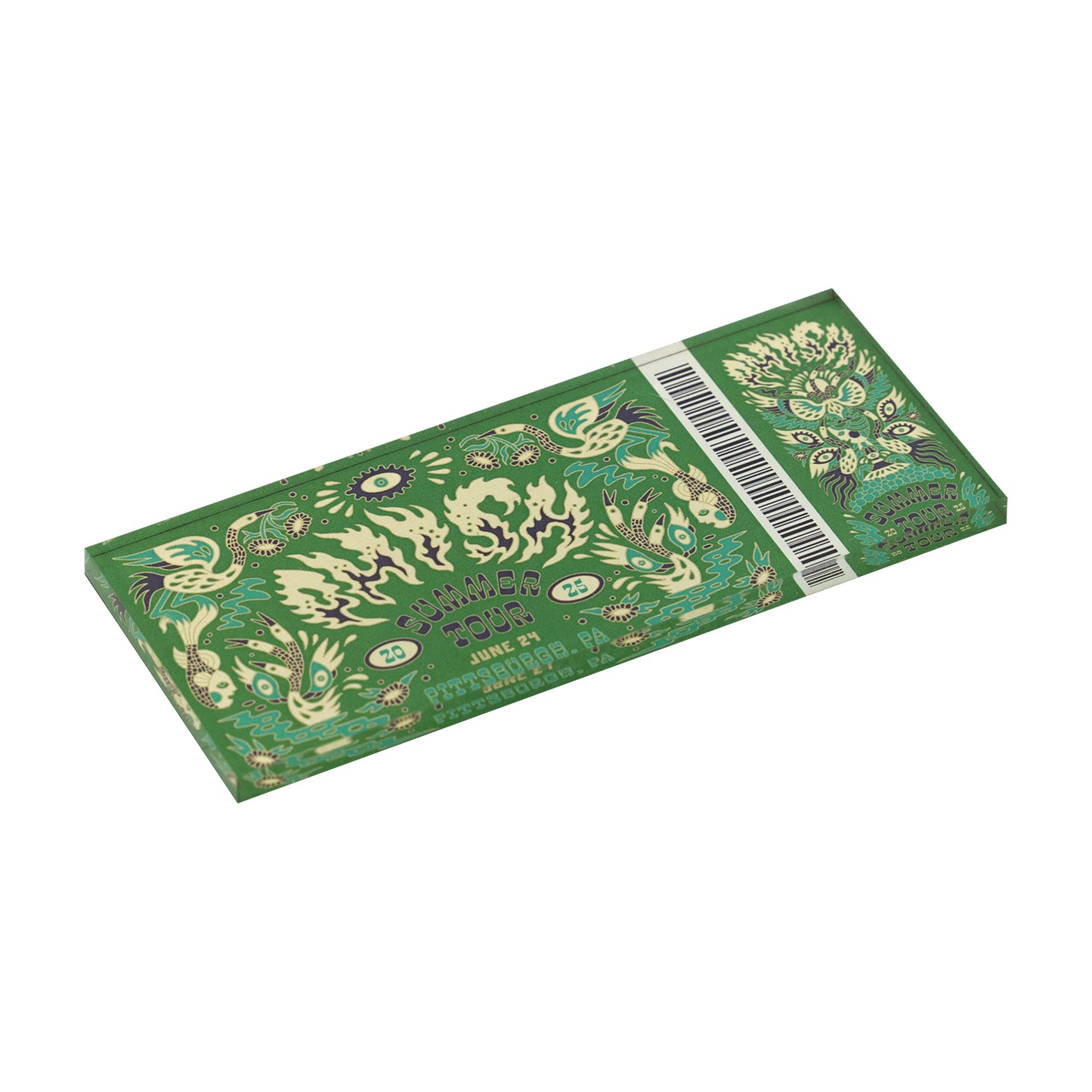 Summer Tour 2025 Ticket Magnets