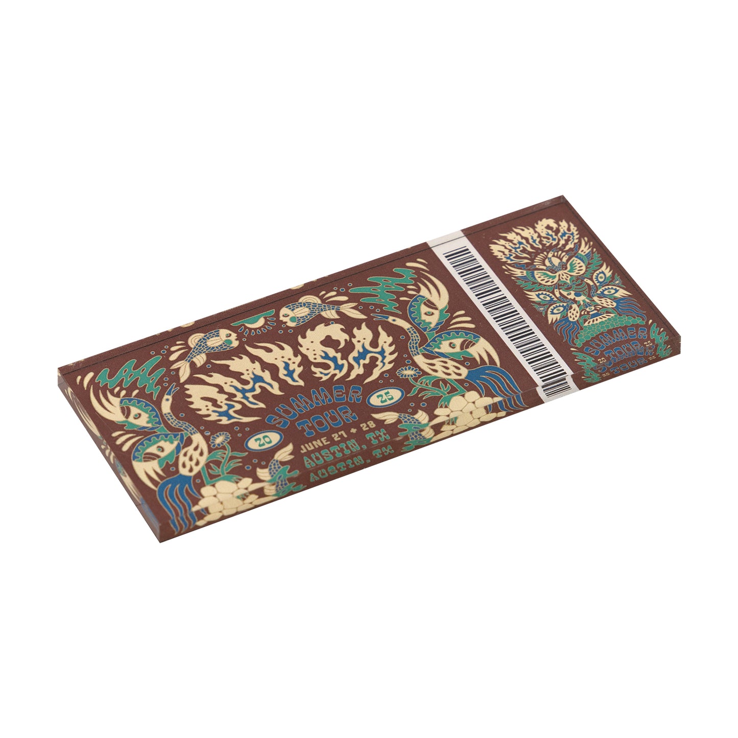 Summer Tour 2025 Ticket Magnets