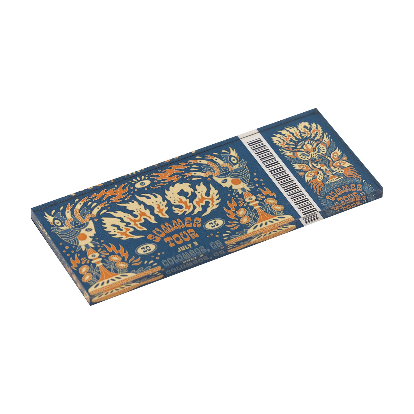 Summer Tour 2025 Ticket Magnets