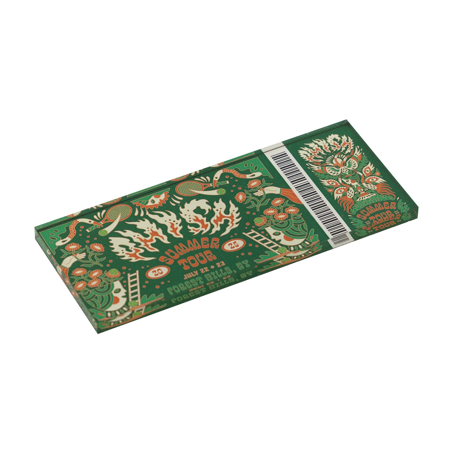 Summer Tour 2025 Ticket Magnets