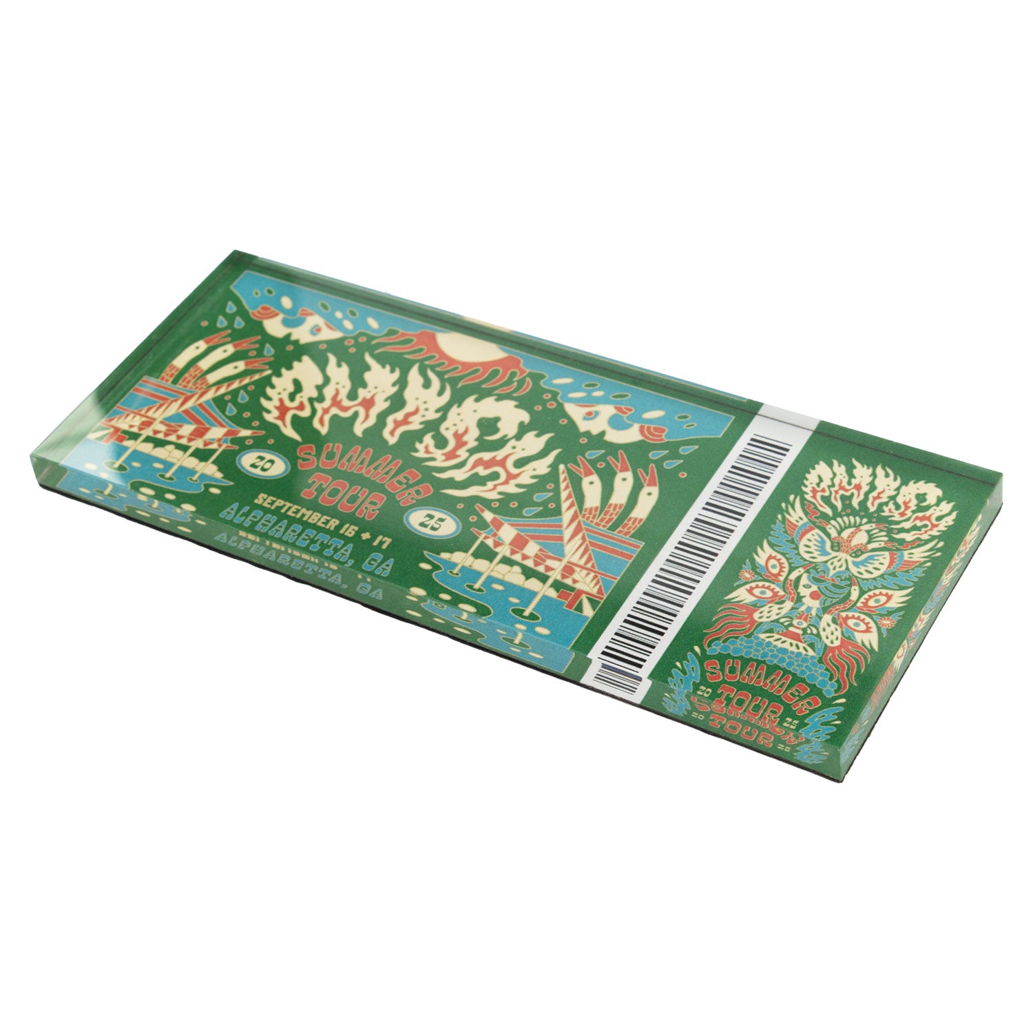 September Summer Tour 2025 Ticket Magnets – Phish Dry Goods