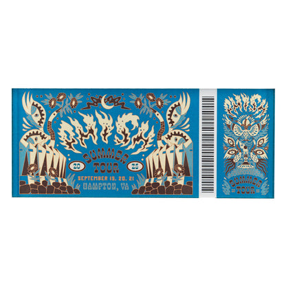 September Summer Tour 2025 Ticket Magnets