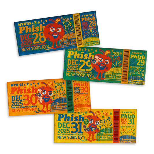 Apple of My Eye New Years Run 25 Ticket Magnets