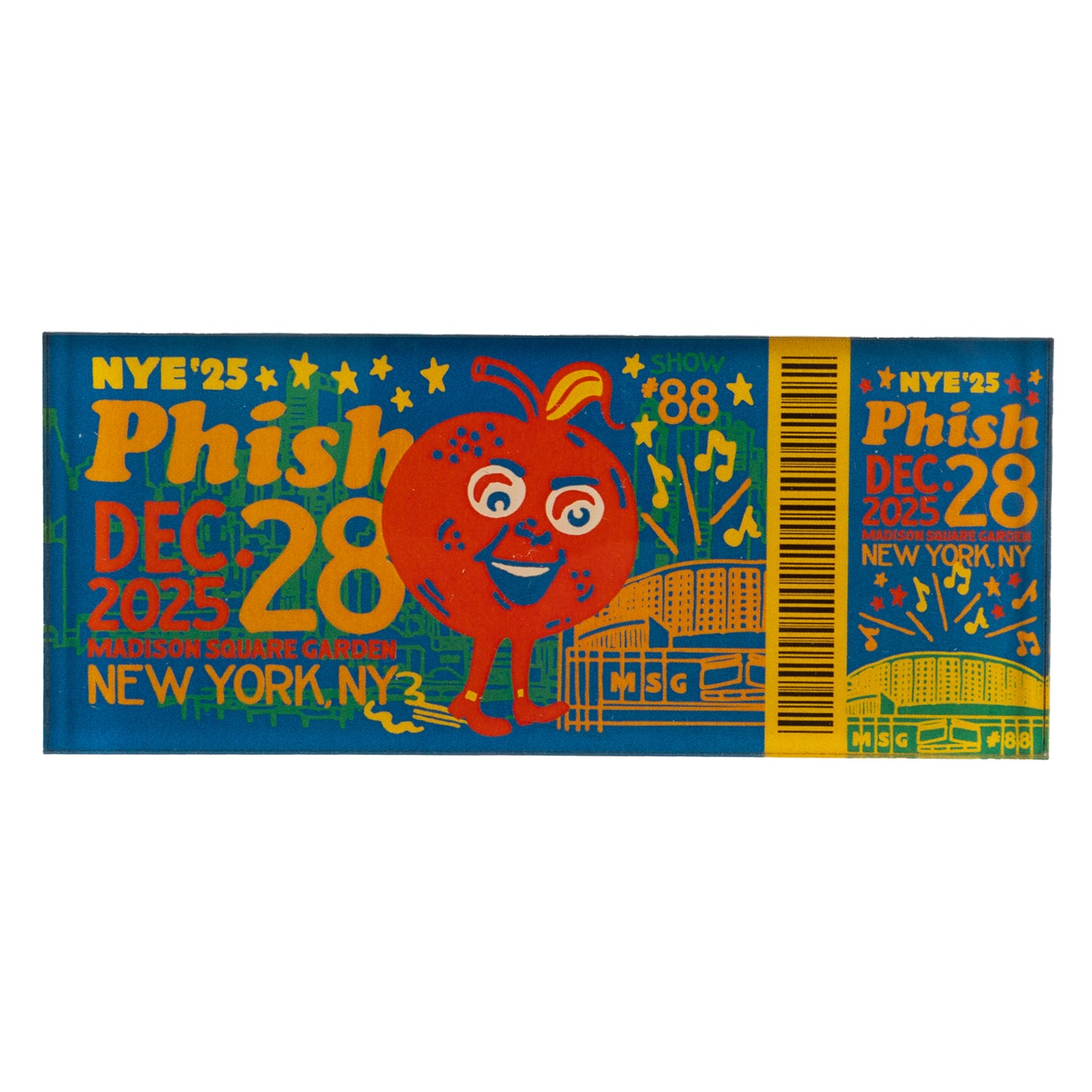 Apple of My Eye New Years Run 25 Ticket Magnets