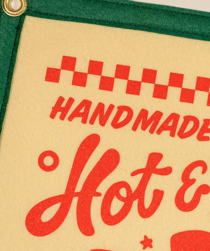 Mama Mia! Oxford Pennant New Years Run 25 Camp Flag