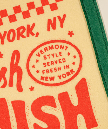 Mama Mia! Oxford Pennant New Years Run 25 Camp Flag